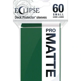 Best Eclipse Matte Small Sleeves: Forest Green (60) - Miniature Marvels: Airplane Models & Painted Dice Accessories