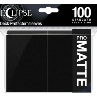 Cheap Eclipse Matte Standard Sleeves: Jet Black (100) - Miniature Marvels: Airplane Models & Painted Dice Accessories