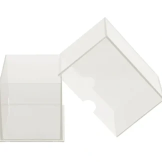 Flash Sale Eclipse 2-Piece Deck Box: Arctic White - Miniature Marvels: Airplane Models & Painted Dice Accessories