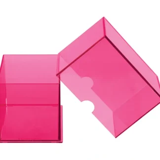 Flash Sale Eclipse 2-Piece Deck Box: Hot Pink - Miniature Marvels: Airplane Models & Painted Dice Accessories