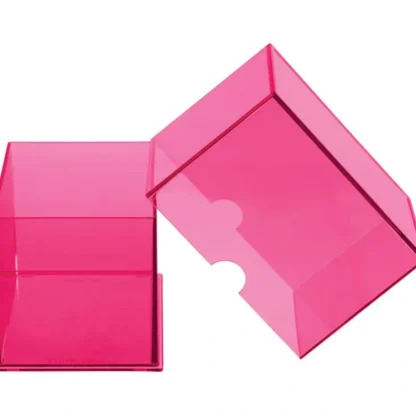 Flash Sale Eclipse 2-Piece Deck Box: Hot Pink - Miniature Marvels: Airplane Models & Painted Dice Accessories