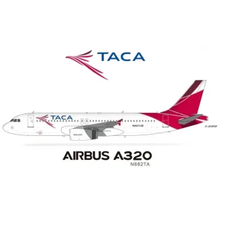 El Aviador EAV682 1:200 Airbus A320-200 TACA N682TA - Miniature Marvels: Airplane Models & Painted Dice* Airplane Model
