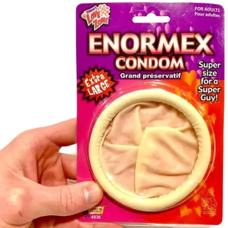 Cheap ENORMEX HUGE CONDOM - Giant Extra Large - Funny GaG Joke Gift - Mens Super Size! - Miniature Marvels: Airplane Models & Painted Dice Egpull