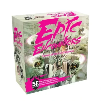 Flash Sale Epic Encounters: Tower of the Lich Empress SFL EE-011 - Miniature Marvels: Airplane Models & Painted Dice Role-playing Game