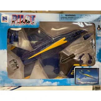 EZ Build Model Kit F/A-18 Blue Angels - Miniature Marvels: Airplane Models & Painted Dice* Airplane Model