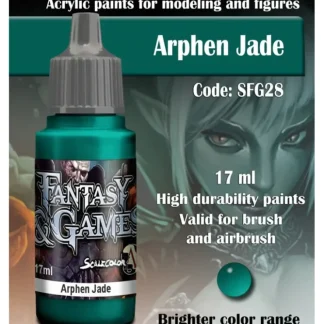 Cheap Fantasy & Games: Arphen Jade S75 SFG-28 - Miniature Marvels: Airplane Models & Painted Dice Paint