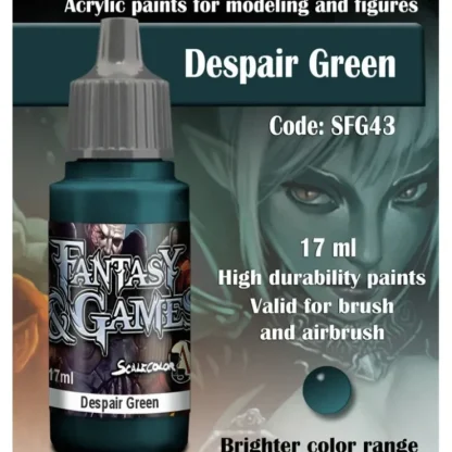 Outlet Fantasy & Games: Despair Green S75 SFG-43 - Miniature Marvels: Airplane Models & Painted Dice Paint