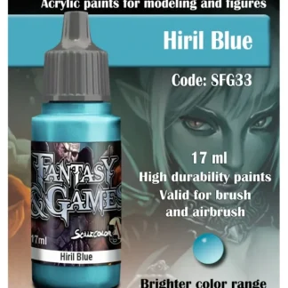Outlet Fantasy & Games: Hiril Blue S75 SFG-33 - Miniature Marvels: Airplane Models & Painted Dice Paint