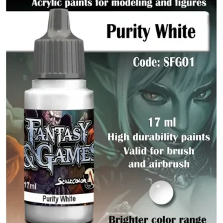 Cheap Fantasy & Games: Purity White S75 SFG-01 - Miniature Marvels: Airplane Models & Painted Dice Paint
