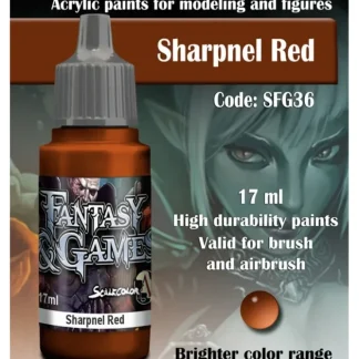 Best Fantasy & Games: Shrapnel Red S75 SFG-36 - Miniature Marvels: Airplane Models & Painted Dice Paint