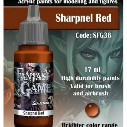 Best Fantasy & Games: Shrapnel Red S75 SFG-36 - Miniature Marvels: Airplane Models & Painted Dice Paint