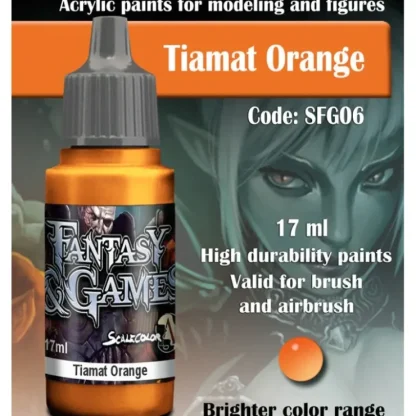 Sale Fantasy & Games: Tiamat Orange S75 SFG-06 - Miniature Marvels: Airplane Models & Painted Dice Paint