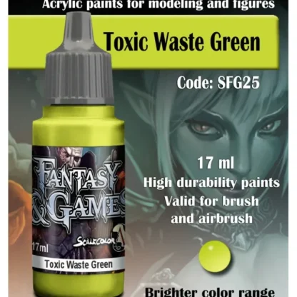 Best Sale Fantasy & Games: Toxic Waste Green S75 SFG-25 - Miniature Marvels: Airplane Models & Painted Dice Paint