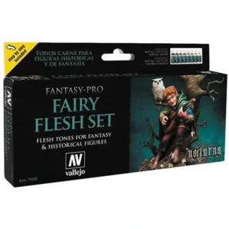 Best Fantasy Pro: Fairy Flesh Set (8) - Miniature Marvels: Airplane Models & Painted Dice Accessories