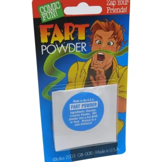 Sale 12 Fart Powder packs - Funny Stink Prank Gag Joke - Slip in Drink or Food! - Miniature Marvels: Airplane Models & Painted Dice Egpull