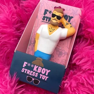 Flash Sale F%@#BOY Adult Stress Toy - No Need for a Boyfriend Husband - Gag Prank Joke Gift - Miniature Marvels: Airplane Models & Painted Dice Egpull