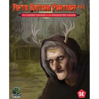 Hot Fifth Edition Fantasy #21: The Cursed Crones of the Enchanted Grove GMG 55521 - Miniature Marvels: Airplane Models & Painted Dice Role-playing Game