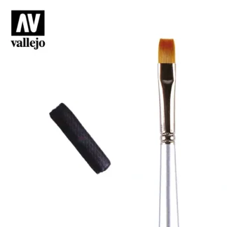 Store Flat Rectangular Brush No.10 Toray - Miniature Marvels: Airplane Models & Painted Dice Accessories