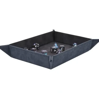 Cheap Foldable Dice Rolling Tray - Sapphire - Miniature Marvels: Airplane Models & Painted Dice Accessories