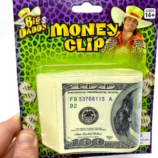 Store Forum Novelties - Big Daddy Bill Money Clip Pimp Dress Up Halloween Costume Prop - Miniature Marvels: Airplane Models & Painted Dice Egpull
