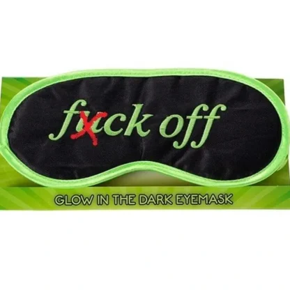 Clearance FU#% OFF Sleep Mask - Glow in Dark Sleeping Eye Blindfold Soft EyeMask - Miniature Marvels: Airplane Models & Painted Dice Egpull