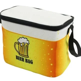 Online FUNKY BEER COOLER BAG - Simply Cool looking! Fun Style 6pk Drink Can Holder - Miniature Marvels: Airplane Models & Painted Dice Egpull