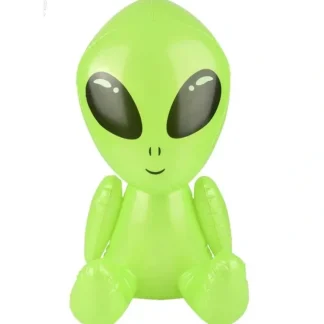 Best Sale 24" Galactic Green Alien Inflate - Inflatable Party Decoration Blow-Up Space UFO - Miniature Marvels: Airplane Models & Painted Dice Egpull