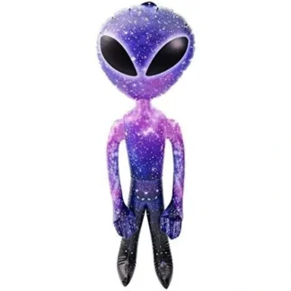 Store 63" Galaxy Space Alien Inflate - Inflatable 5 Foot Blow Up Prop UFO Child Play Toy - Miniature Marvels: Airplane Models & Painted Dice Egpull
