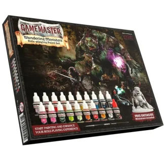 Sale Gamemaster: Wandering Monsters Paint Set TAP GM1005 - Miniature Marvels: Airplane Models & Painted Dice Paint