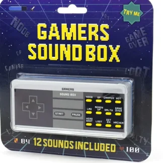 New Gamers Handheld Sound Box - Retro Gaming 12 Sounds Video Game Player Noise Maker - Miniature Marvels: Airplane Models & Painted Dice Egpull