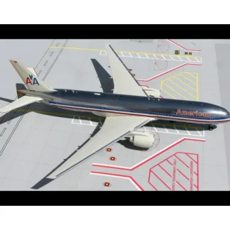 Gemini Jets G2AAL047 1:200 American Airlines Boeing 777-200ER - Miniature Marvels: Airplane Models & Painted Dice* Airplane Model