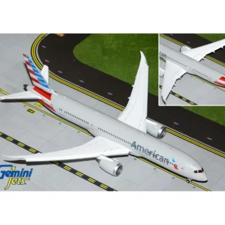 Gemini Jets G2AAL1106F 1:200 American Airlines Boeing 787-9 (Flaps Down) - Miniature Marvels: Airplane Models & Painted Dice* Airplane Model