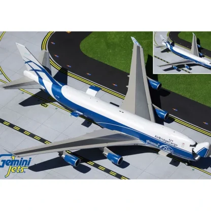 Gemini Jets G2ABW934 1:200 AirBridgeCargo Boeing 747-400F VP-BIM - Miniature Marvels: Airplane Models & Painted Dice* Airplane Model