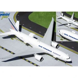 Gemini Jets G2AFR956 1:200 Air France Cargo Boeing 777-200 (Interactive) - Miniature Marvels: Airplane Models & Painted Dice* Airplane Model