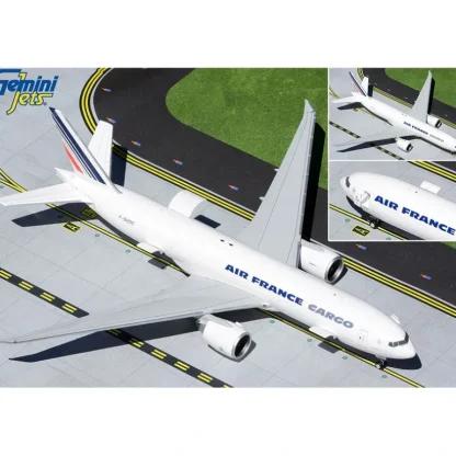 Gemini Jets G2AFR956 1:200 Air France Cargo Boeing 777-200 (Interactive) - Miniature Marvels: Airplane Models & Painted Dice* Airplane Model