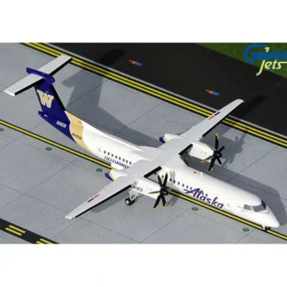 Gemini Jets G2ASA1017 1:200 Alaska Airlines Dash 8 Q-400 - Miniature Marvels: Airplane Models & Painted Dice* Airplane Model