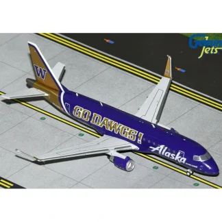 Gemini Jets G2ASA1287 1:200 Alaska Airlines Horizon Air ERJ-175LR N662QX "Univ. of Washington "Go Dawgs"" - Miniature Marvels: Airplane Models & Painted Dice* Airplane Model