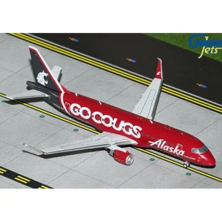 Gemini Jets G2ASA1286 1:200 Alaska Airlines/Horizon Air E175LR N661QX Washington State Univ. Go Cougs - Miniature Marvels: Airplane Models & Painted Dice* Airplane Model