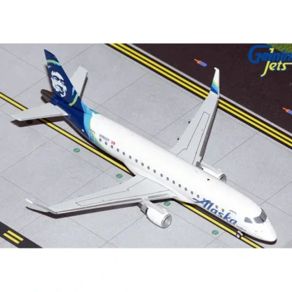 Gemini Jets G2ASA1041 1:200 Alaska Embraer 170LR - Miniature Marvels: Airplane Models & Painted Dice* Airplane Model