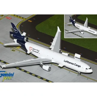 Gemini Jets G2DLH1179 1:200 Lufthansa MD-11F "Farewell" - Miniature Marvels: Airplane Models & Painted Dice* Airplane Model