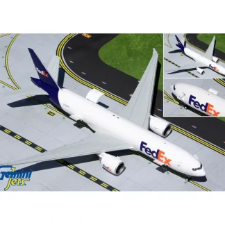 Gemini Jets G2FDX951 1:200 FedEx Boeing 777LRF (Interactive) - Miniature Marvels: Airplane Models & Painted Dice* Airplane Model