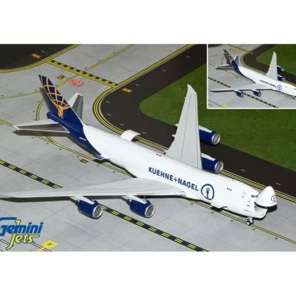 Gemini Jets G2GTI1240 1:200 Atlas Air/Kuehne+Nagel Boeing 747-8F N862GT (Interactive) - Miniature Marvels: Airplane Models & Painted Dice* Airplane Model