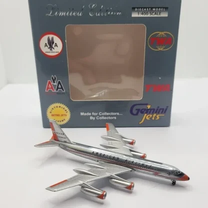 Gemini Jets GJAAL489 1:400 American Airlines Convair CV-990 N5618 - Miniature Marvels: Airplane Models & Painted Dice* Airplane Model