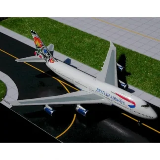 Gemini Jets GJBAW020 1:400 British Airways Boeing 747-400 G-BNLT "Poland - 'Koguty Lowicky'" - Miniature Marvels: Airplane Models & Painted Dice* Airplane Model