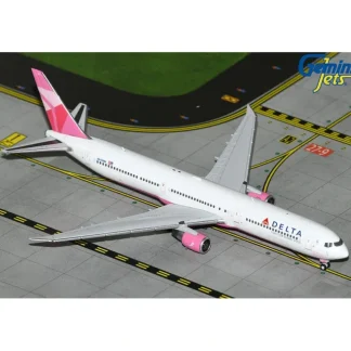 Gemini Jets GJDAL2157 1:400 Delta Air Lines B767-400ER N845MH Evelyn H. Lauder Breast Cancer - Miniature Marvels: Airplane Models & Painted Dice* Airplane Model