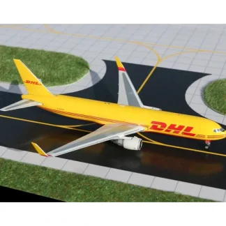 Gemini Jets GJDHL961 1:400 DHL Boeing 767-300F - Miniature Marvels: Airplane Models & Painted Dice* Airplane Model
