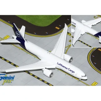 Gemini Jets GJDLH2126F 1:400 Lufthansa Boeing 777F (Flaps Down) - Miniature Marvels: Airplane Models & Painted Dice* Airplane Model