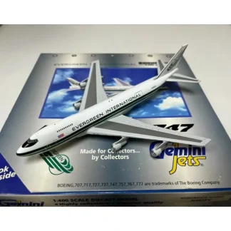 Gemini Jets GJEIA061 1:400 Evergreen International Boeing 747 - Miniature Marvels: Airplane Models & Painted Dice* Airplane Model