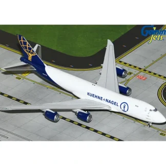 Gemini Jets GJGTI2203 1:400 Atlas Air/Kuehne+Nagel Boeing 747-8F N862GT (Second to Last Boeing 747) - Miniature Marvels: Airplane Models & Painted Dice* Airplane Model