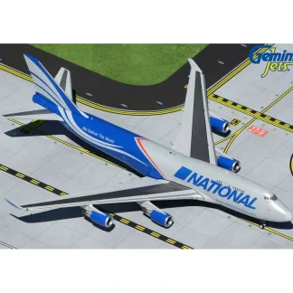 Gemini Jets GJNCR2016 1:400 National Airlines Boeing 747-400BCF - Miniature Marvels: Airplane Models & Painted Dice* Airplane Model